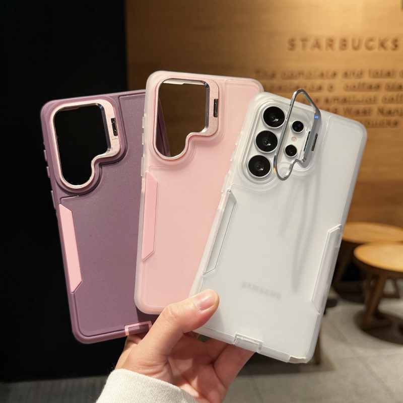 Phone Cases H&M - H Weiche TPU+Harte PC 2-in-1 Metall-Objektivhalter