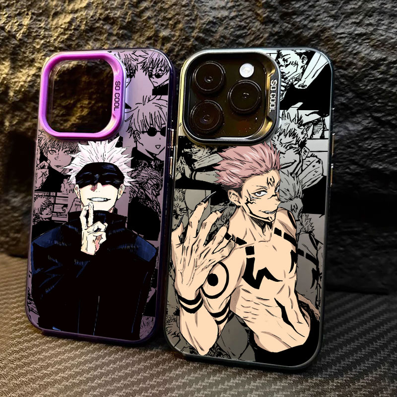 Phone Cases Jujutsu Kaisen - Jujutsu Line Sukuna Gegenseitige Hilfe Satoru