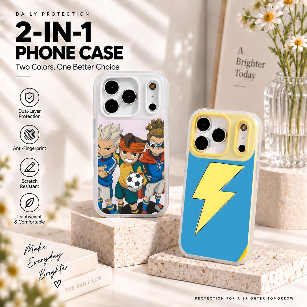 Phone Cases For Iphone 16 - Inazuma Eleven Handyhülle 2-in-1 Matte Hülle