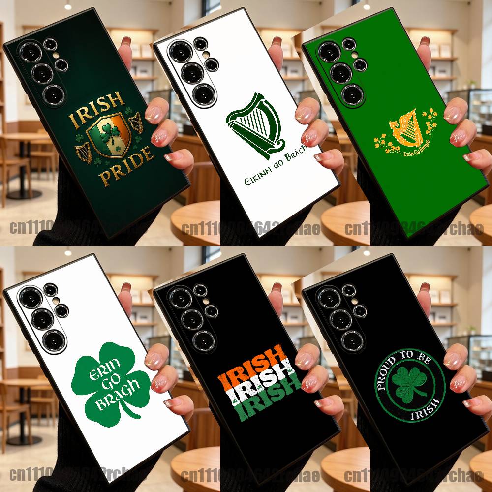 Phone Cases Ireland - Handyhülle mit irischer Harfe, Erin Go
