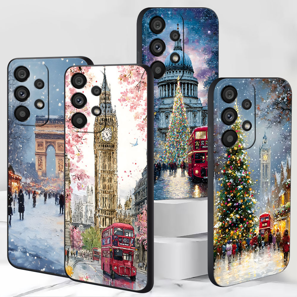 Phone Cases London - Winter Weihnachten in London Hülle für
