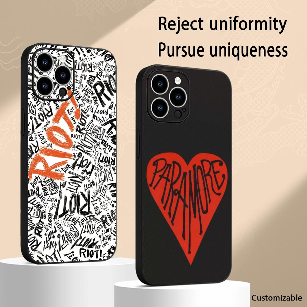 Phone Cases For Iphone 16 - Paramore cooles Sängerteam-Musterdesign Handyhülle für iPhone