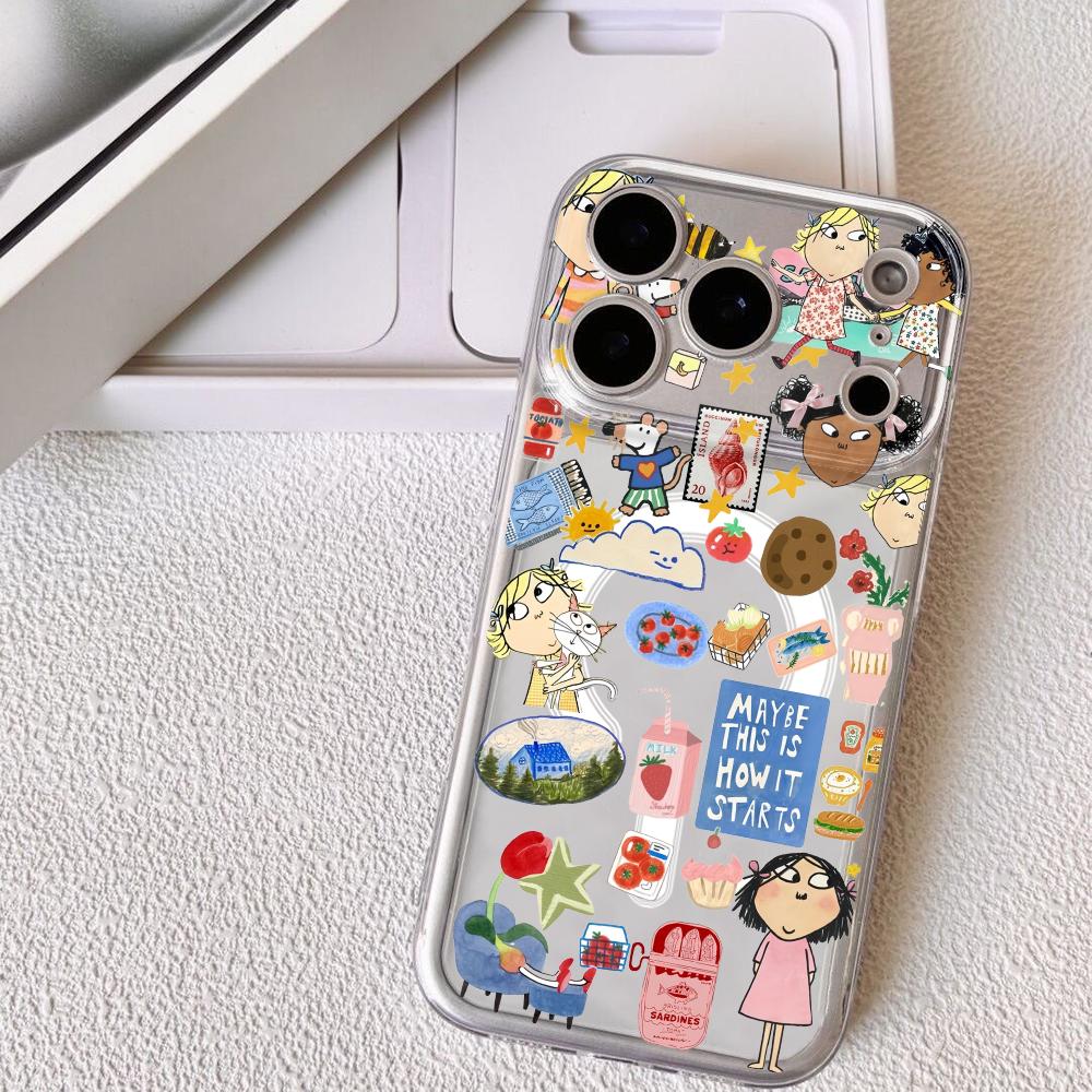 Cartoon C-Charlie und Lola Han – Phone Cases For Iphone 16 Bewertung und Preis