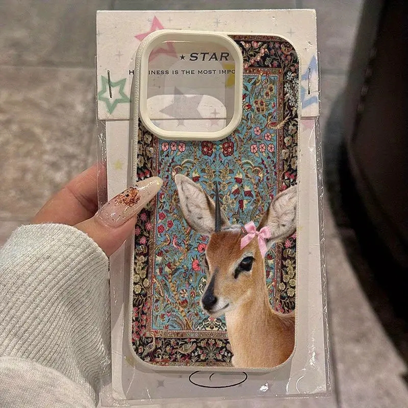 Vintage Hirsch Lichee Silikon  – Phone Cases Xiaomi 15 Bewertung und Preis