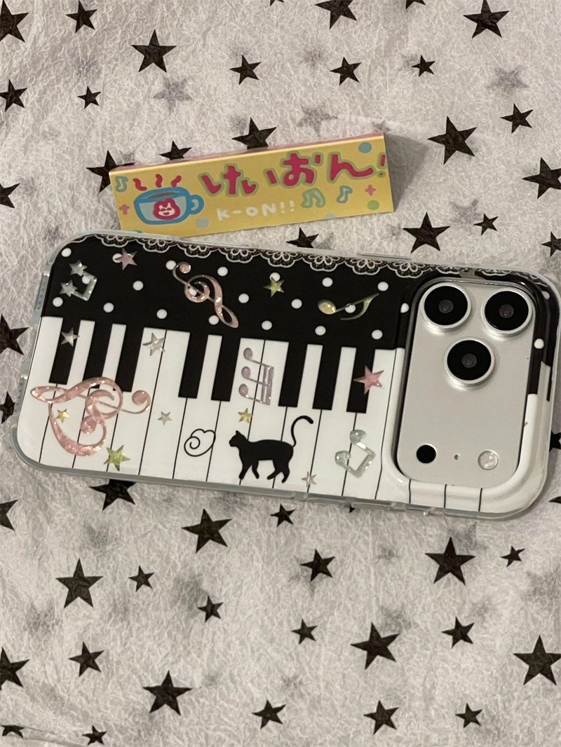 Schwarz-weiße Klavier-Musiknot – Phone Cases Xr Iphone Bewertung und Preis