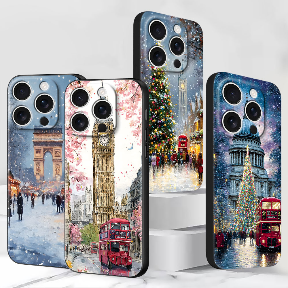 Winter Weihnachten in London H – Phone Cases London Bewertung und Preis