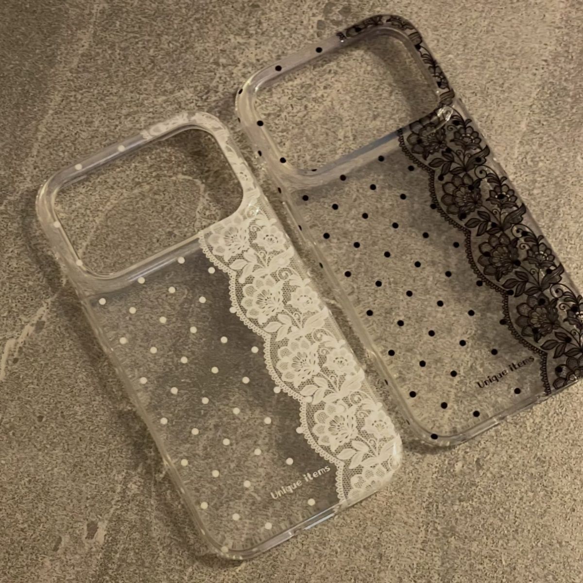 Schwarz-weiß gepunktete Spitze – Phone Cases Xr Iphone Bewertung und Preis
